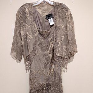 (0255) Formal Midi Dress